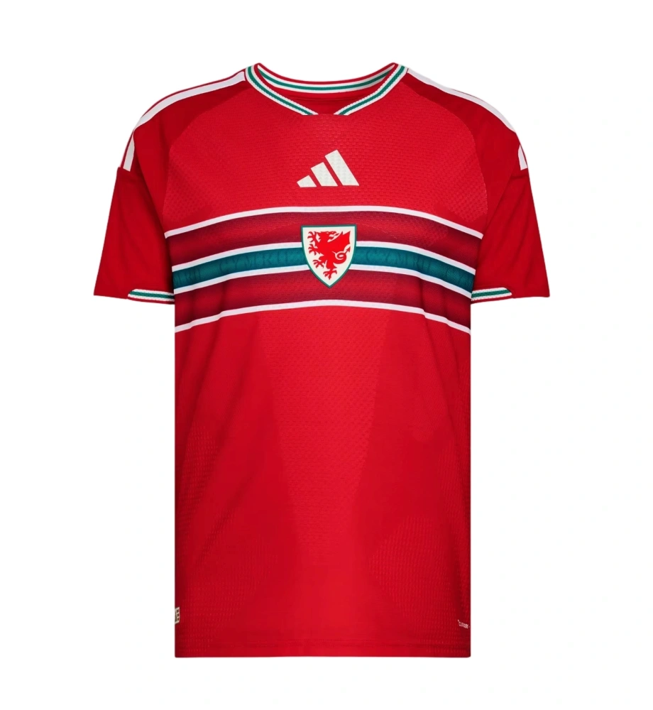 Wales World Cup 2026 Home Short Sleeve Kit & Jersey Player Version