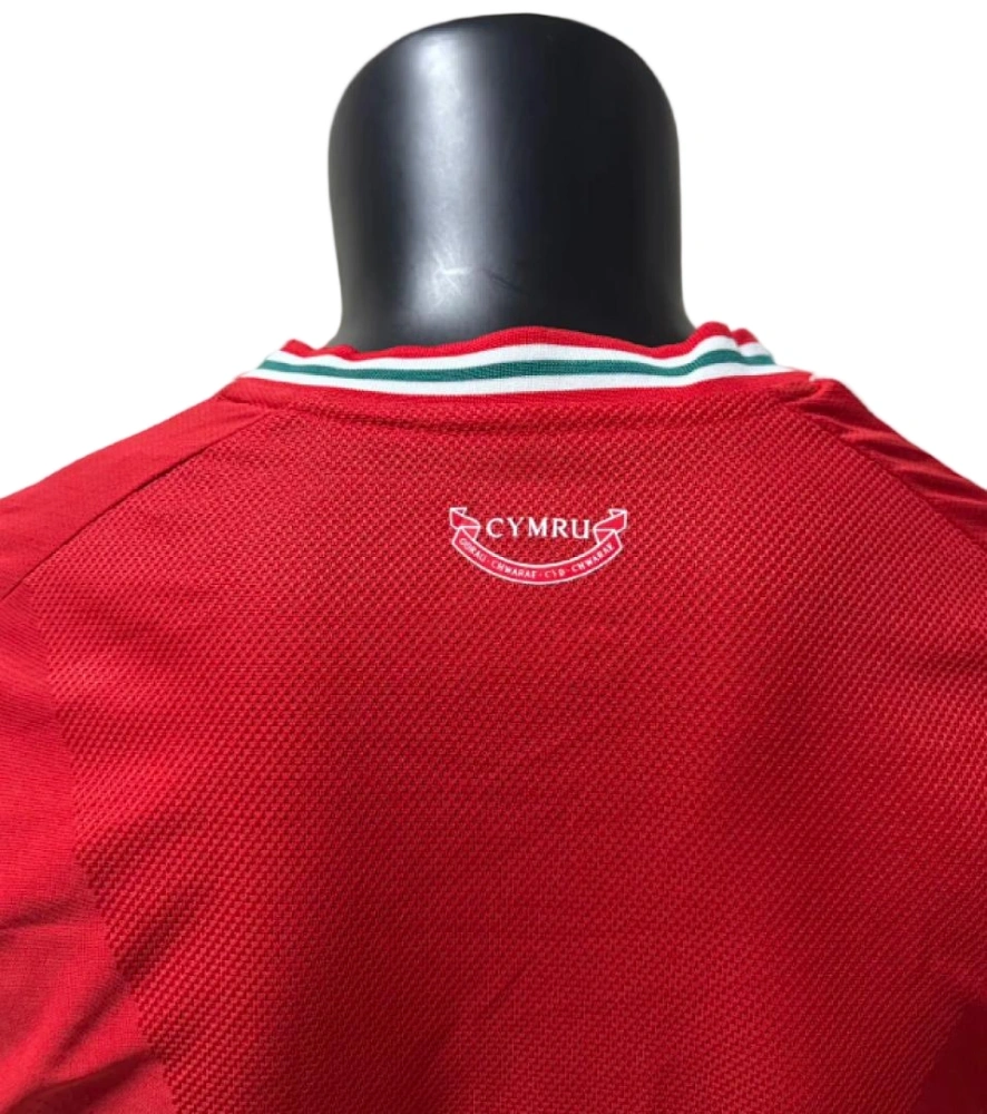 Wales World Cup 2026 Home Short Sleeve Kit & Jersey Player Version