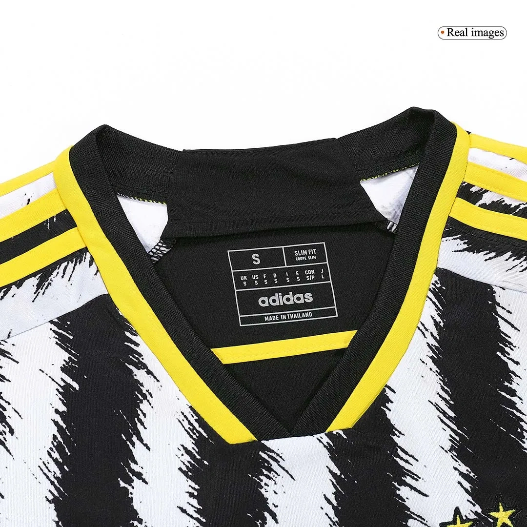 2023-24  Juventus Home Long Sleeve Jersey