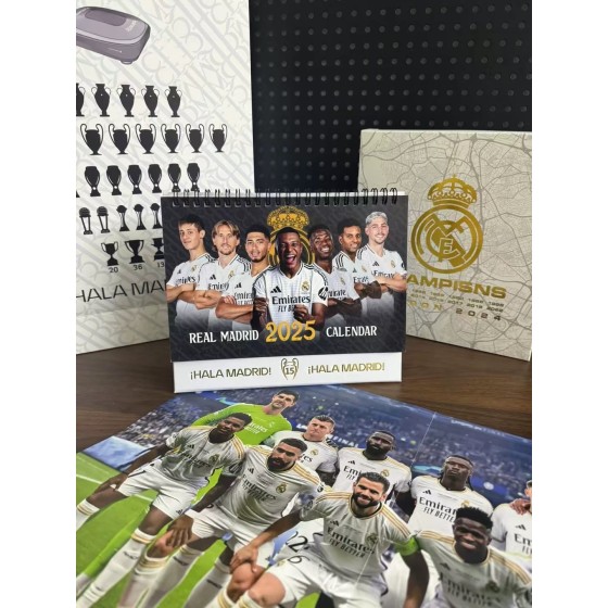 Real Madrid 2025 calendar Football toy kit gift