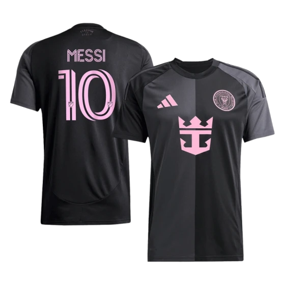 Messi #10 Inter Miami Away Football Jersey 25-26
