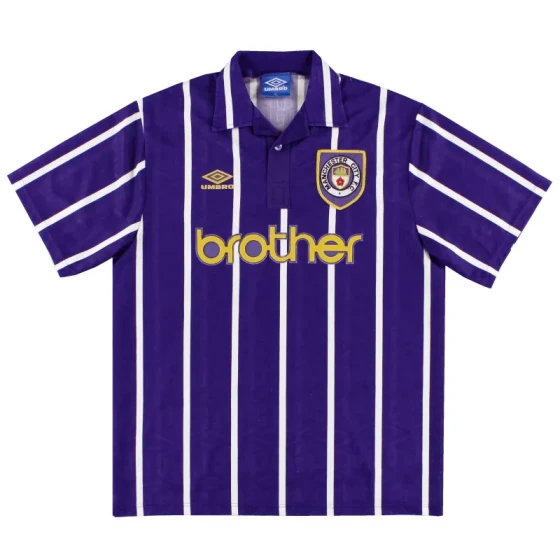 1992/94 Manchester City Retro Jersey Away