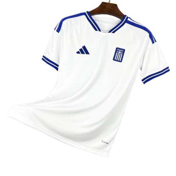 Greece World Cup 2026 Home Short Sleeve Kit &amp; Jersey Fan Version