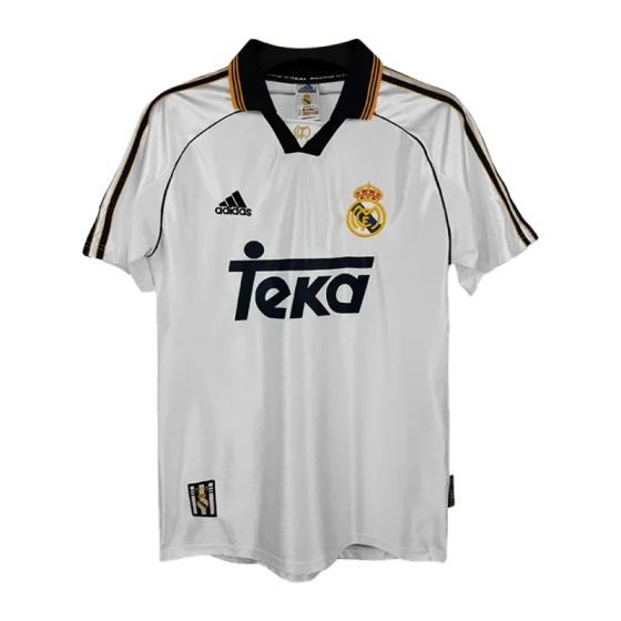 Real Madrid Retro Jersey Home Shirt 1998-00