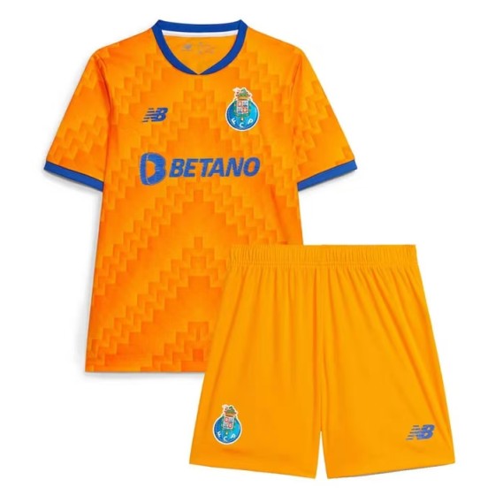 Kids FC Porto Away Kits(Jersey+Shorts) 2024-25