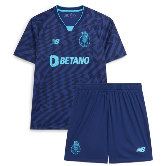 Kids FC Porto Third Kits(Jersey+Shorts) 2024-25