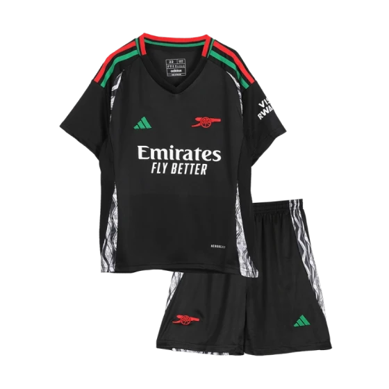 24-25 Arsenal Away Soccer Kids Kit Jersey+Shorts