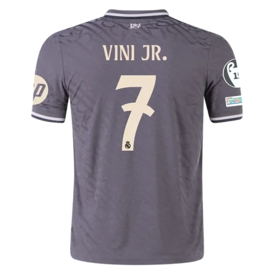 24-25 Real Madrid VINI JR. #7 Third Away Soccer Jersey