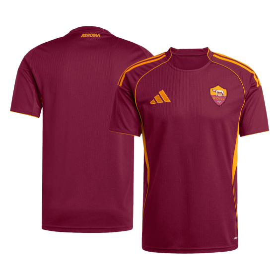 Roma Soccer Jersey Home Custom Shirt 2025-26