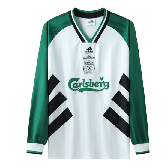 Liverpool Retro Long Sleeve Shirt Away Jersey 1993-95