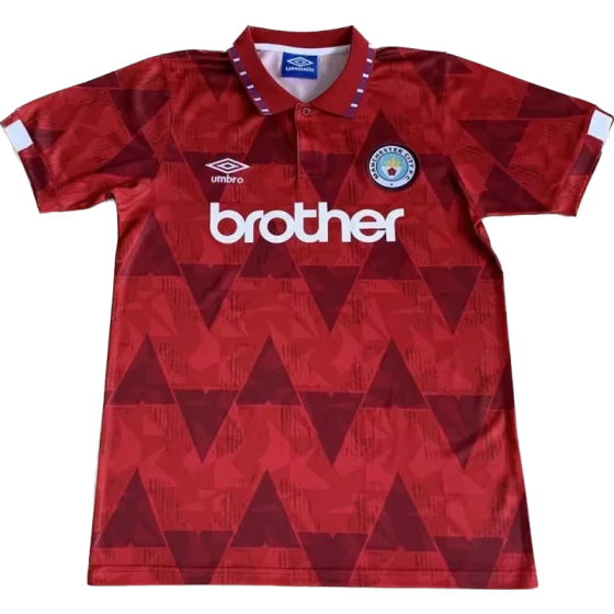 1990/92 Manchester City Retro Jersey Away