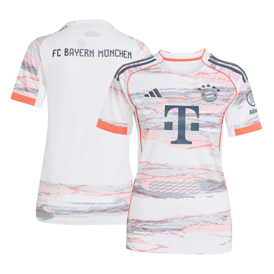 Bayern Munich Soccer Jersey Away Women's Custom Shirt 2025-26