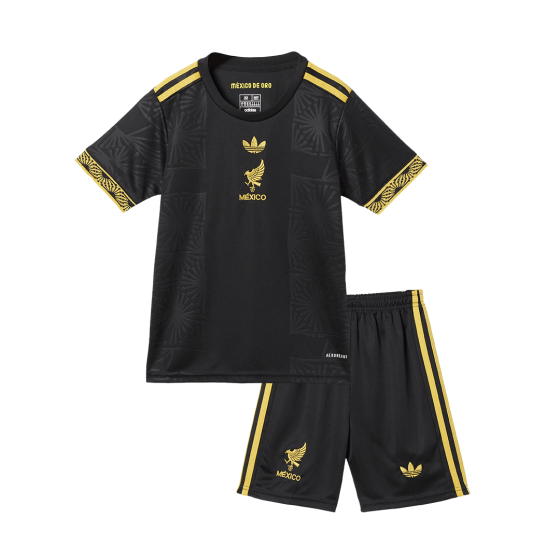Kids Mexico Custom Third Away Soccer Kits 2025 Gold Cup