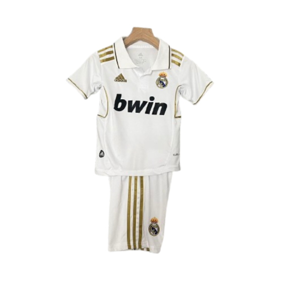Real Madrid 11-12 Home Retro Kids Kit Soccer Jersey