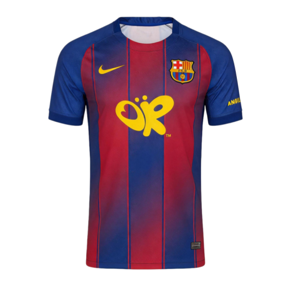 FC Barcelona x Olivia Rodrigo 2025/26 Signed Limited Edition Home Kit &amp; Jersey Fan Version