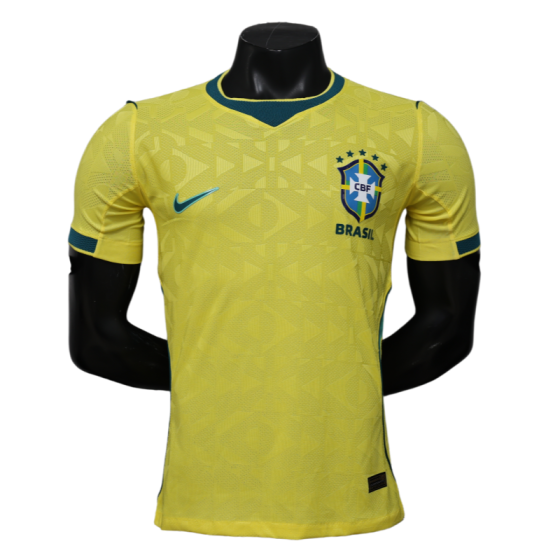 Brazil World Cup 2026 Home Short Sleeve Kit &amp; Jersey Player Version