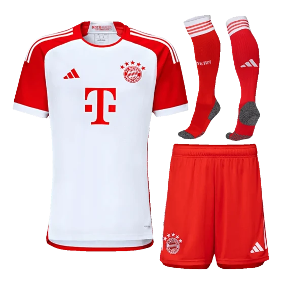 23-24 Bayern Munich Home Whole Kit(Jersey+Shorts+Socks)