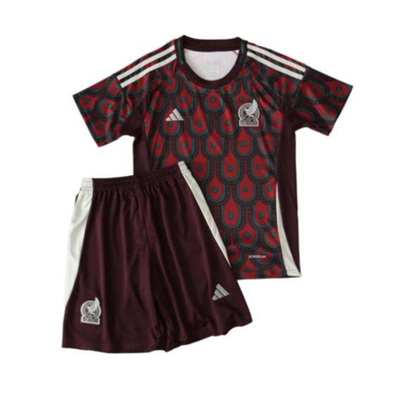 Kids Mexico Copa América Home Soccer Kits 2024