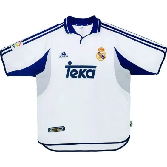 Real Madrid Retro Jersey Home Shirt 2000-01