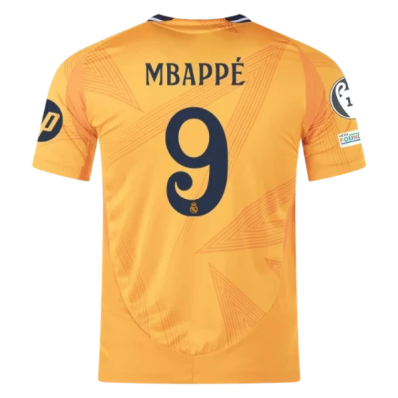 24-25 Real Madrid MBAPPE #9 Away Soccer Jersey