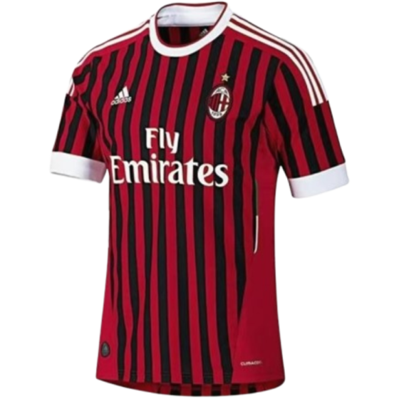 11-12 AC Milan Retro Jersey Home