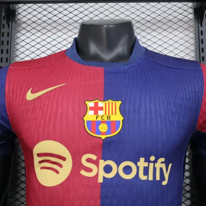 24-25 Barcelona Home Jersey Player Version
