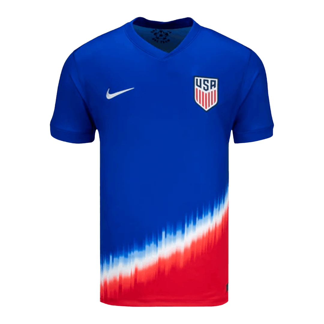 PULISIC #10 Authentic Soccer Jersey USA Nation Away Shirt 2024