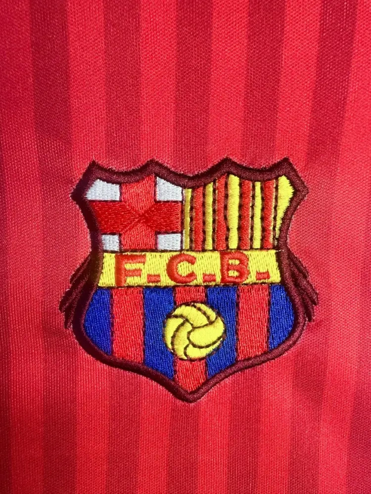 89-92 Barcelona Retro jersey Home Soccer Shirt