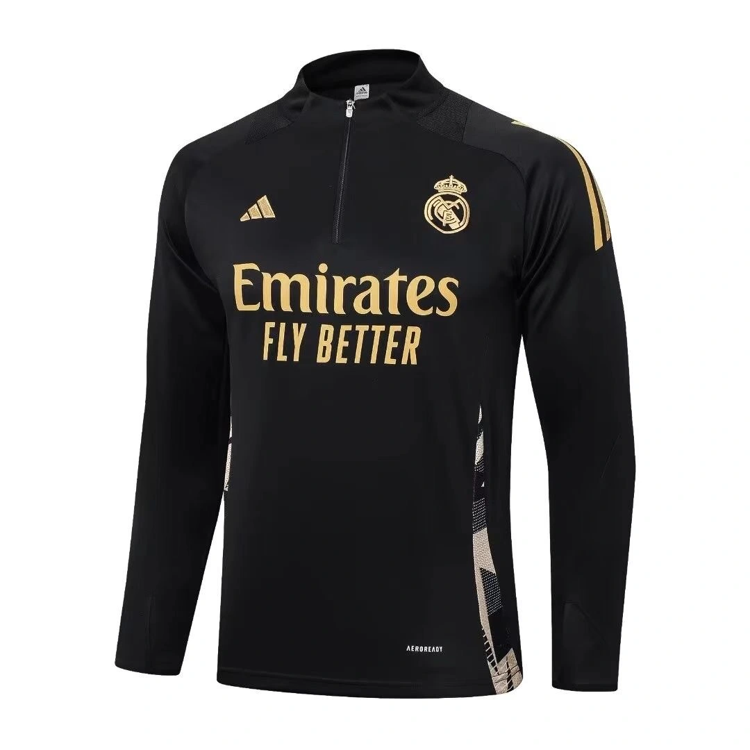 25-26 Real Madrid Match Kids Training Kits Long Football Track suits