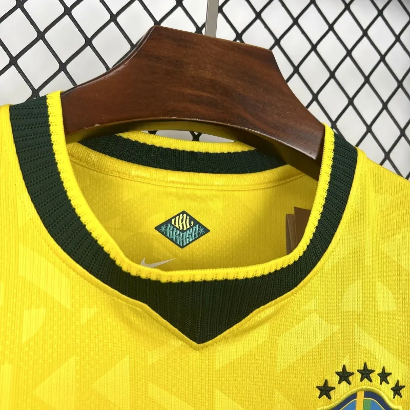 Brazil 2026 World Cup Home Women's Short Sleeve Jersey Fan Version