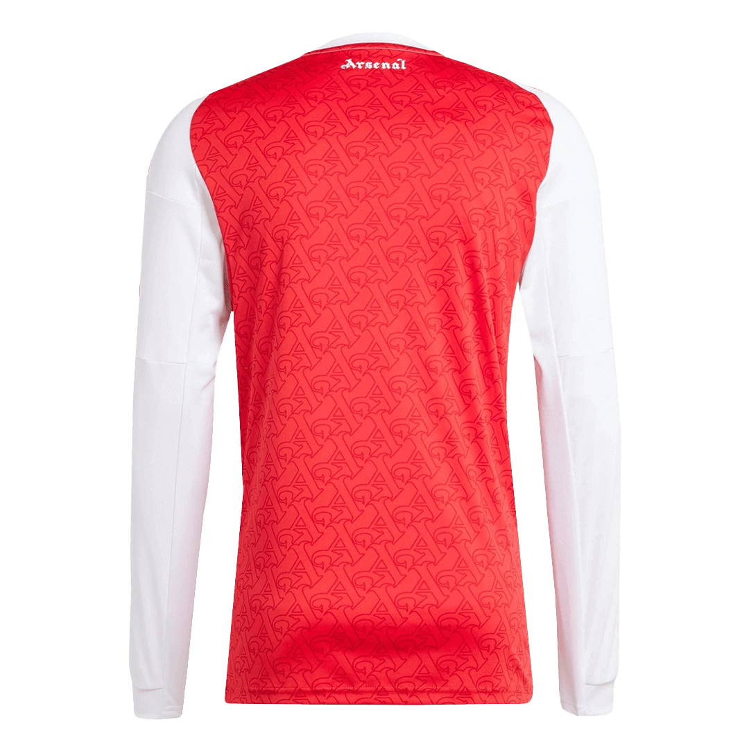 Arsenal Long Sleeve Jersey Home Football Shirt 2025-26