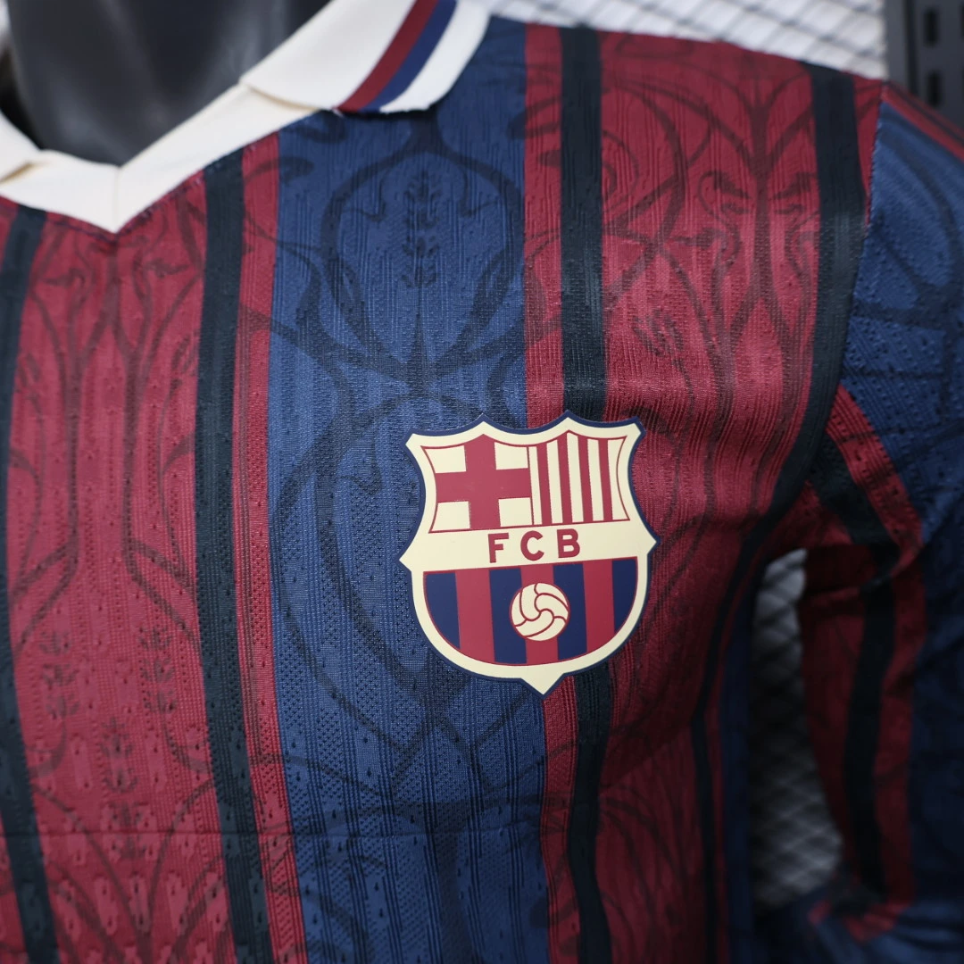 Barcelona Special Edition Shirt Football Jersey Long Sleeve 25-26