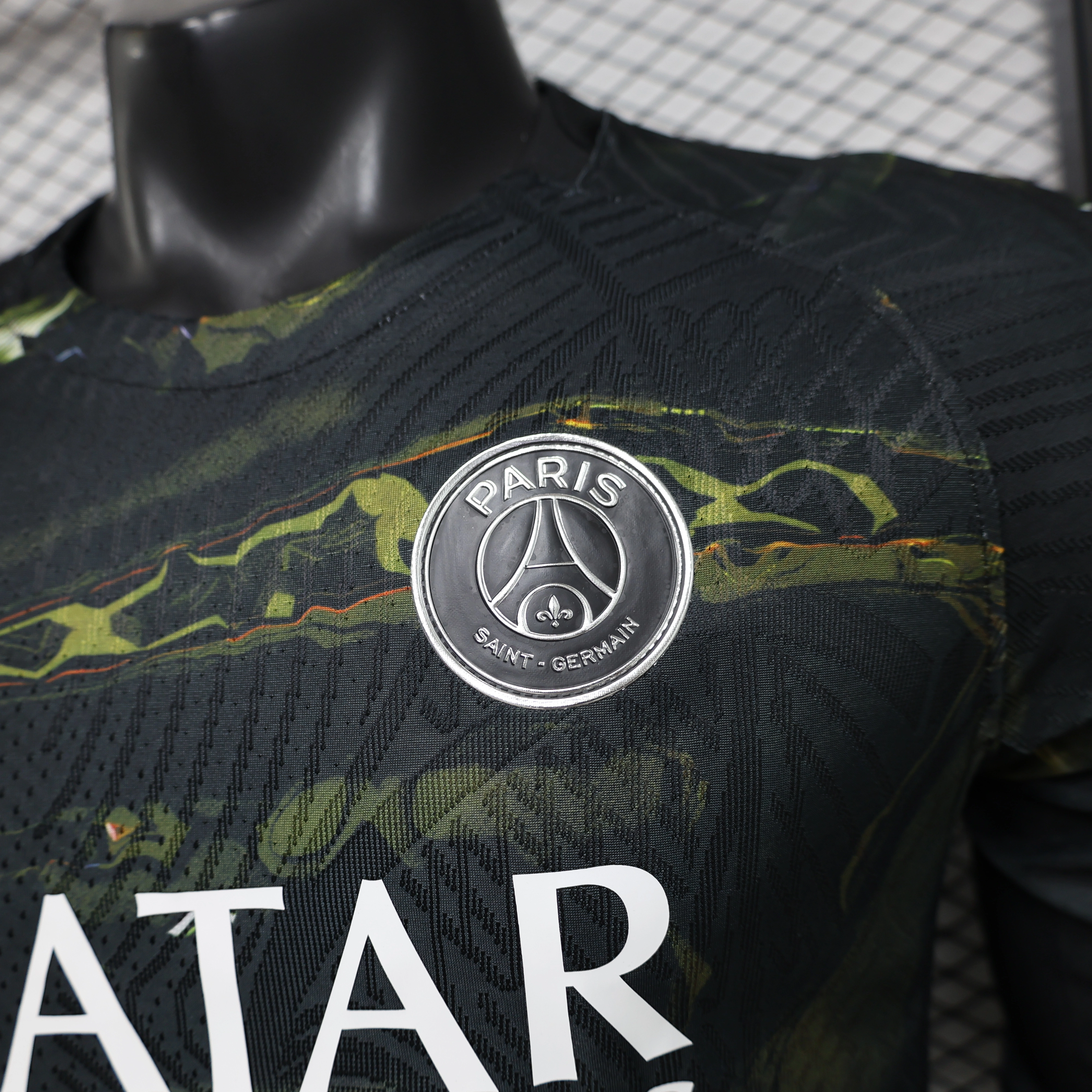 PSG 2025-26 Night Edition Away Long Sleeve Kit & Jersey Fan Version