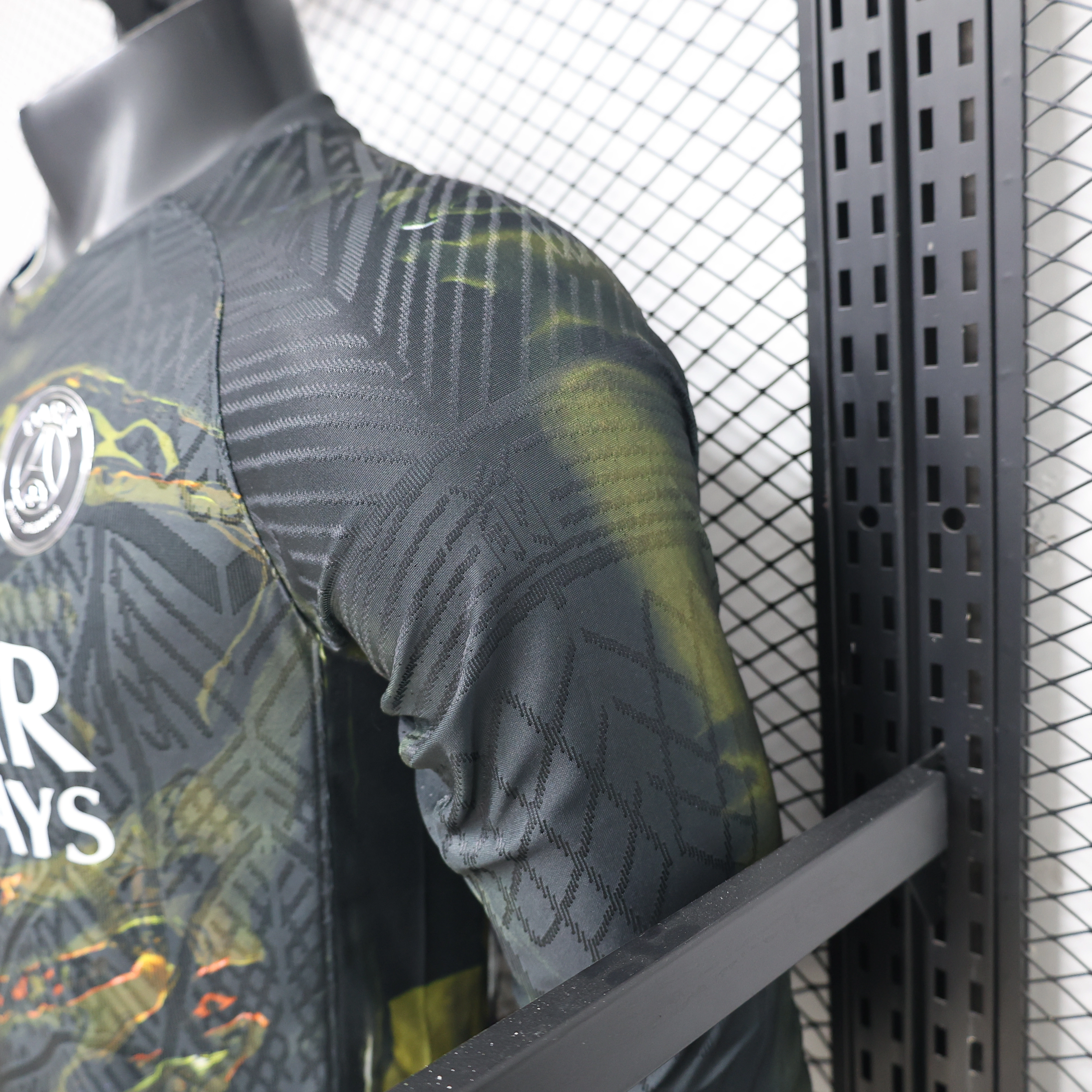 PSG 2025-26 Night Edition Away Long Sleeve Kit & Jersey Fan Version