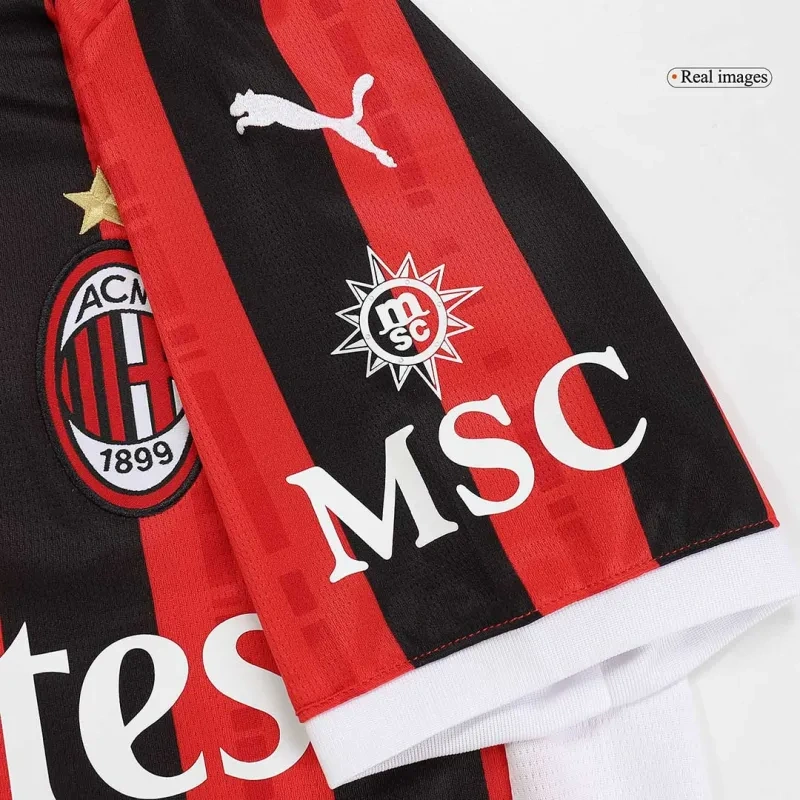 AC Milan Home Kit(Jersey+Shorts) 2024-25