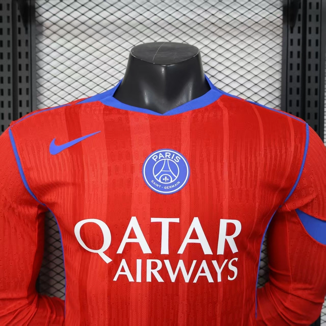 PSG Away Long Sleeve Football Shirt 2025-26 Player Edition