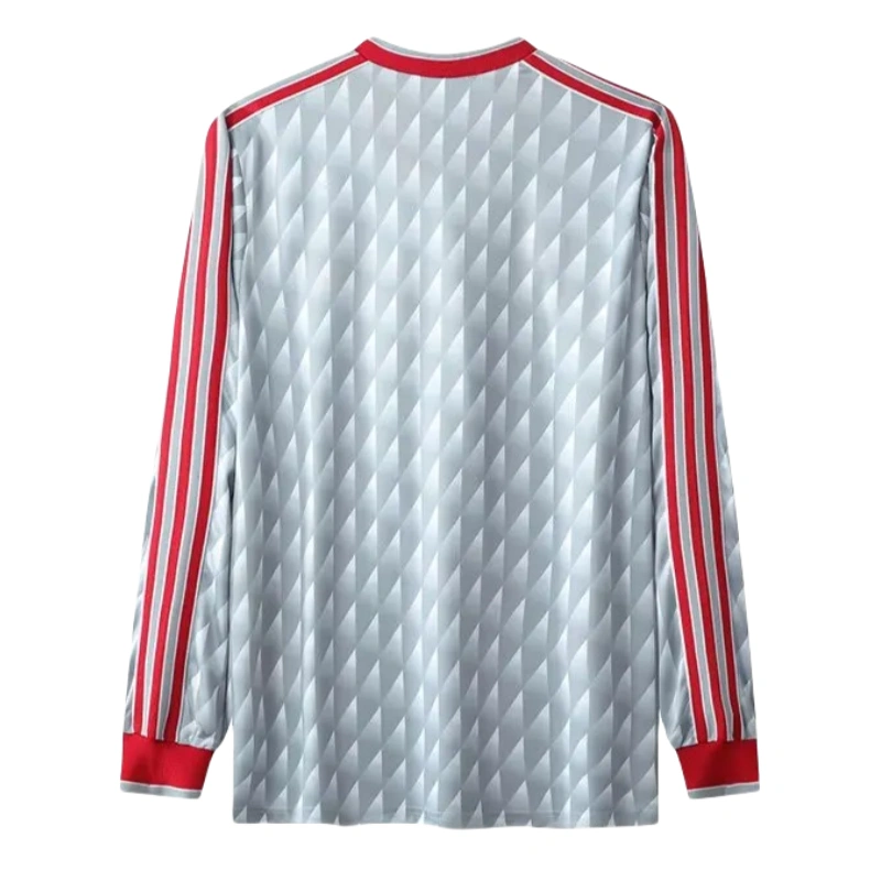 Liverpool Retro Long Sleeve Jersey Away Shirt 89-91