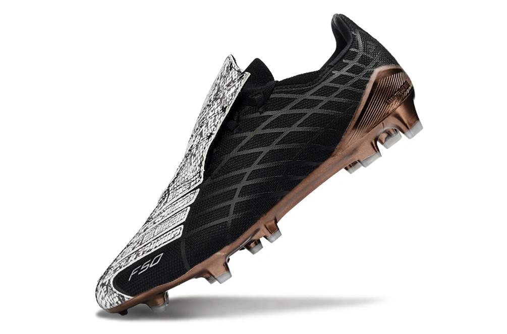 F50 shoelace fully knitted waterproof FG Football Shoes