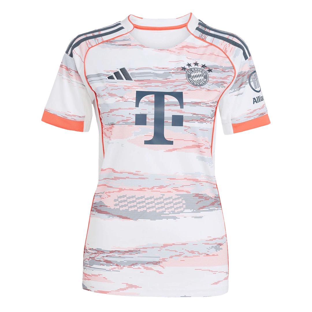 Bayern Munich Soccer Jersey Away Women's Custom Shirt 2025-26