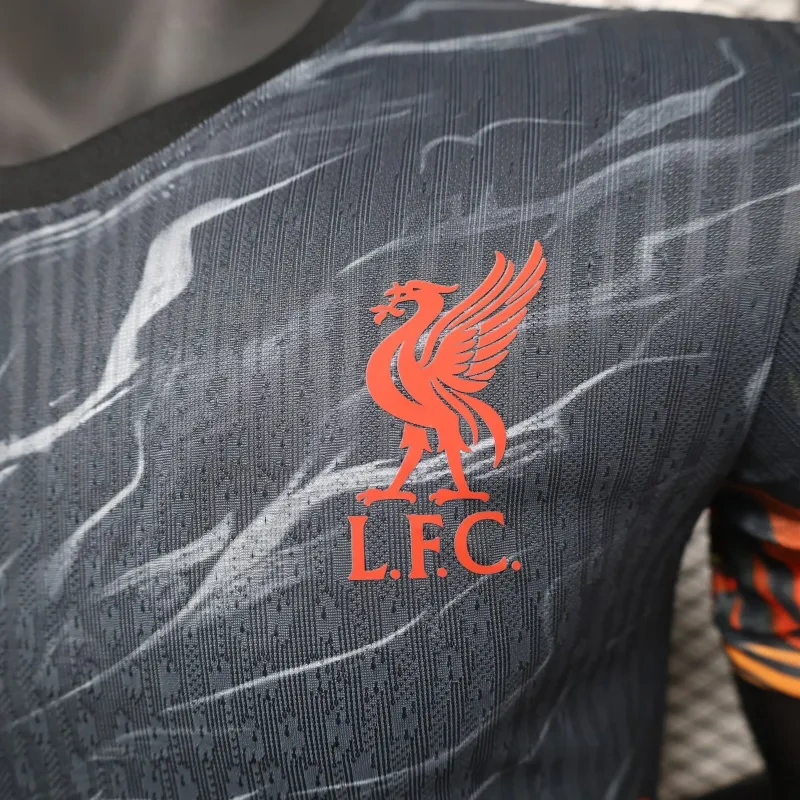 2024-2025 Liverpool Fire Phoenix Player Edition Football Jersey