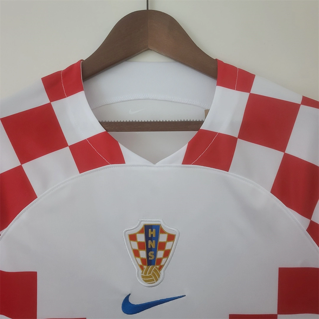 MODRlC #10 Croatia Retro Soccer jersey Home world cup 2022
