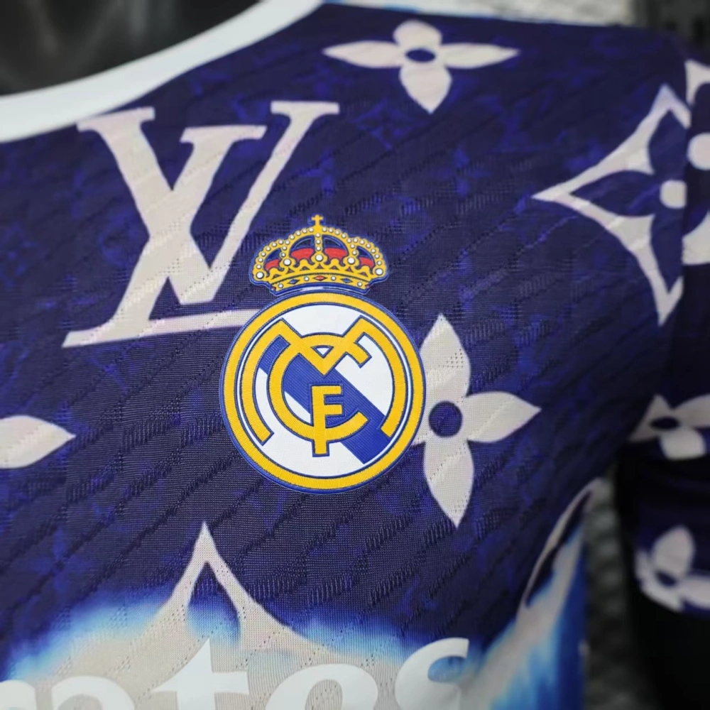 2025-26 Real Madrid LV Special Edition Football Jersey Player version