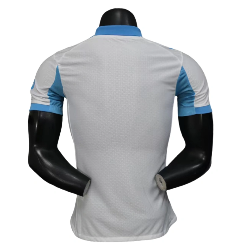 Marseilles Home Soccer Jersey Player Version 25-26