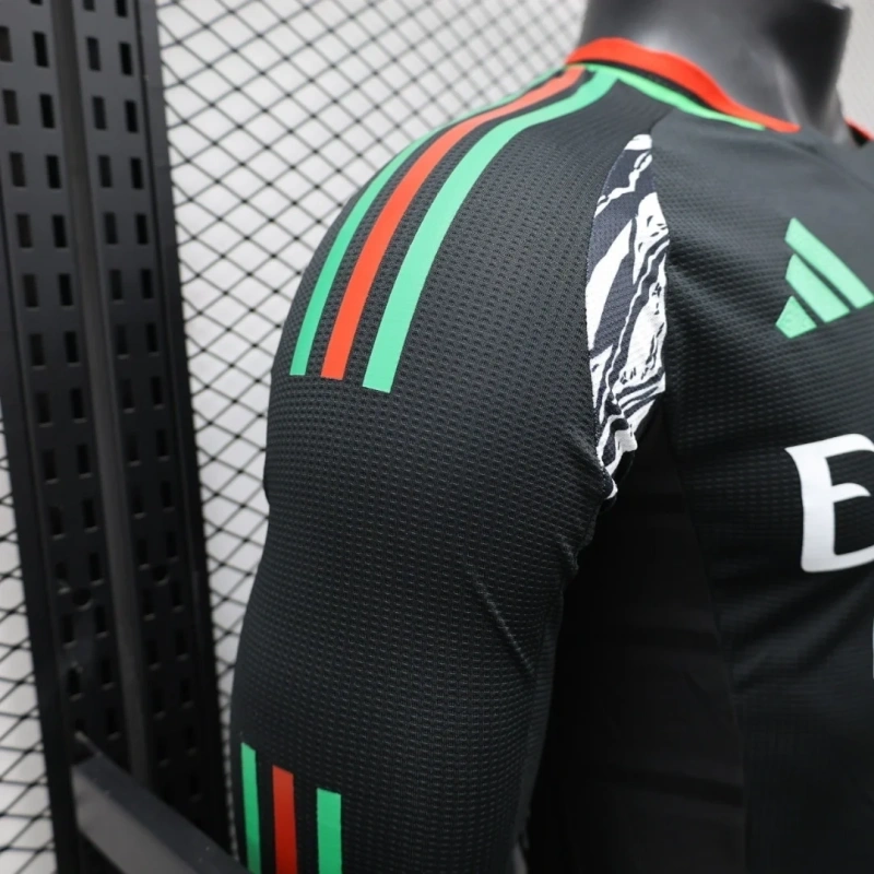 Arsenal Away Long Sleeve Jersey Player Version 2024-25