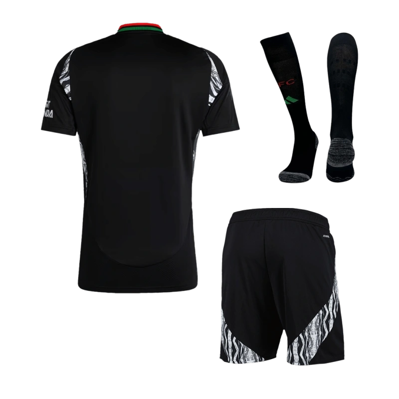 Arsenal Away Custom Full Soccer Kit 2024-25