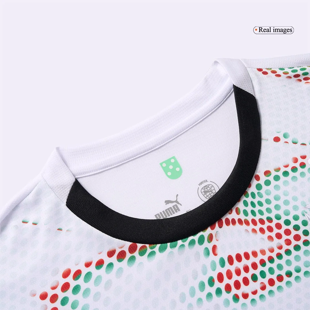 Portugal Puma Soccer Jersey Away Custom Shirt 2025
