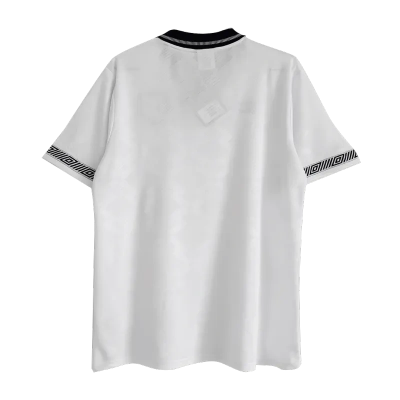 1990 England Retro Jersey Home Replica World Cup