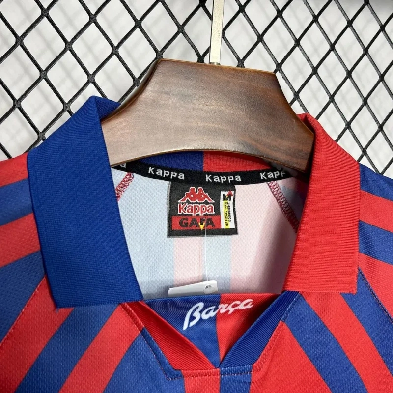 97-98 Barcelona Retro Home Soccer Shirt