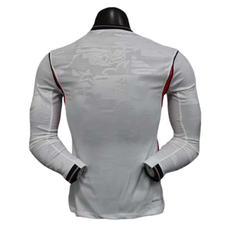 2026 England World Cup Home Long Sleeve Soccer jersey Player version