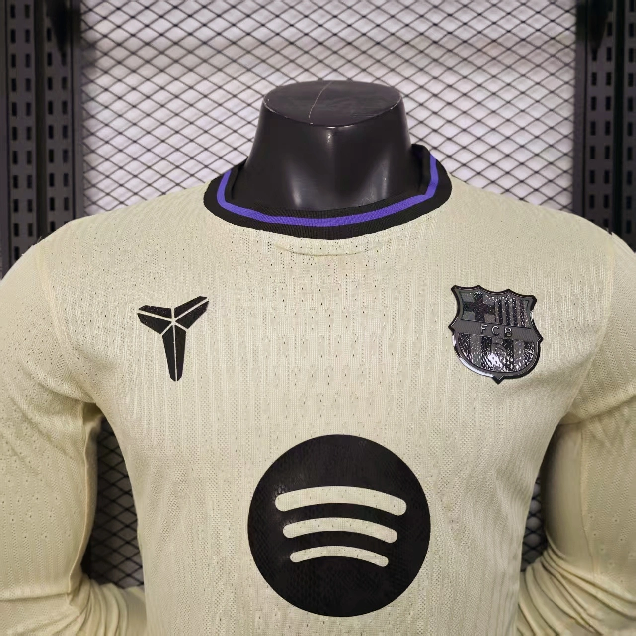 Barcelona Away Long sleeves football Jersey 2025-26 player version